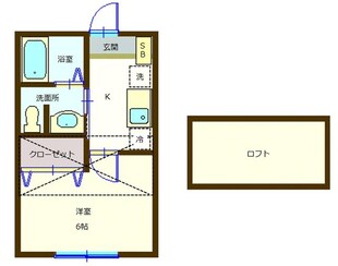 エクセリード弐番館の物件間取画像